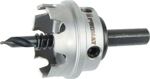 Promat/Tecwerk Gatenzaag | zaag-d. 75 mm snijdiepte 4 mm | HM-inzetstukken | met boor en veer - 4000800089