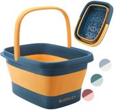 BUDDLEY Voetenbad Inklapbaar (L) - Blauw Geel