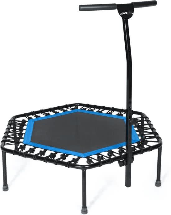 SportPlus SP-T-110-B Fitness Trampoline - 110 cm - Bungee Touw Systeem - 130 kg - TUV Getest