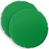 vidaXL Housse de coussin HEERLEN Vert Ø 50 cm Polyester