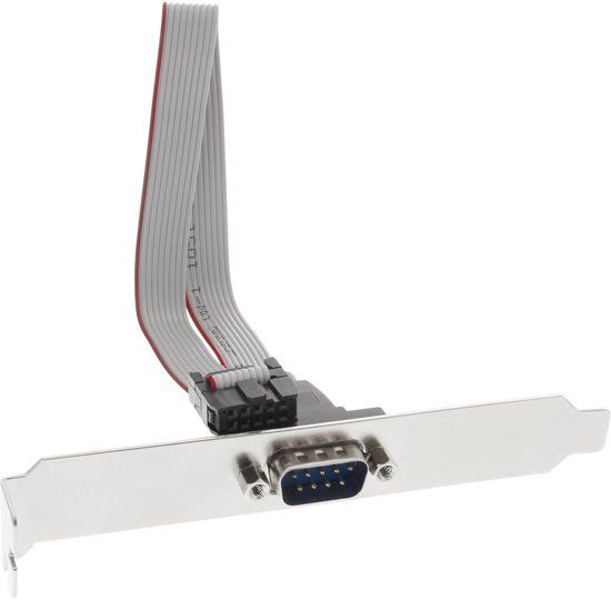 InLine® Slotplaatje, DB9M naar 10-pins interne stekker