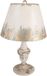 Clayre & Eef Tafellamp Ø 36x55 cm Beige Metaal