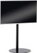 CLP TV Standaard Verstelbaar - Geschikt voor 55 t/m 75 inch - Universele Vloerstandaard - Metalen Frame - Max. 40 kg - Modern Design - mat zwart
