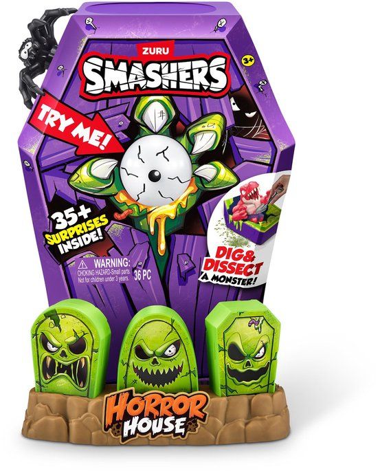 Zuru Smashers Mega Horror House met 35 verrassingen