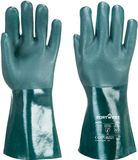 Portwest Dubbel Gedompelde PVC-handschoen 35cm - Groen - XL
