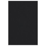 VidaXL Deurmat zwart 120 x 180 cm 100% polyamide