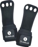 Sveltus Fitness Handschoenen Leer/neopreen Zwart Maat L/XL