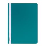 Herlitz 11387453 snelhechter A4 met transparant voordeksel, 10 stuks, turquoise