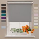 DTCH® Rolgordijn Verduisterend - Easy - Staal Grijs - 170 x 190 cm