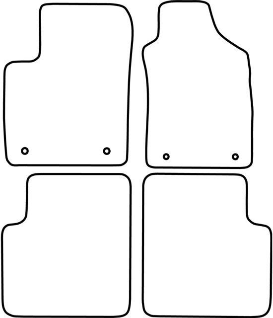 AutoStyle Automatten Fiat 500 2013-2015