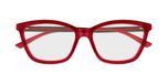 Gucci GG1989O Lunettes de Vue Femme Rouge Oeil de Chat 56mm