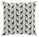 Arvidssons Textil Giraff zwarte kussensloop 47x47 cm