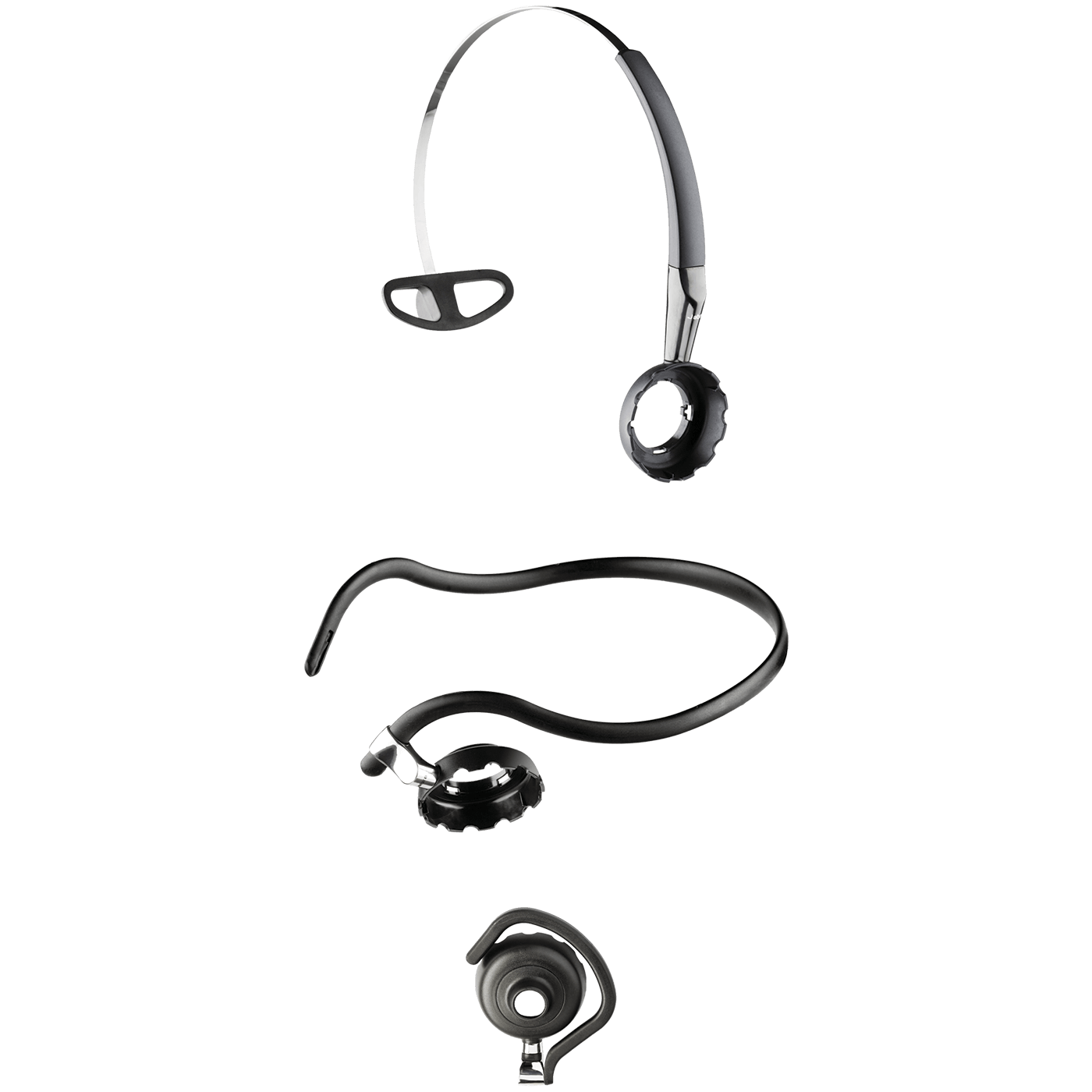 Jabra BIZ 2400 3in1 - Headset - Bedraad - Mono - Zwart