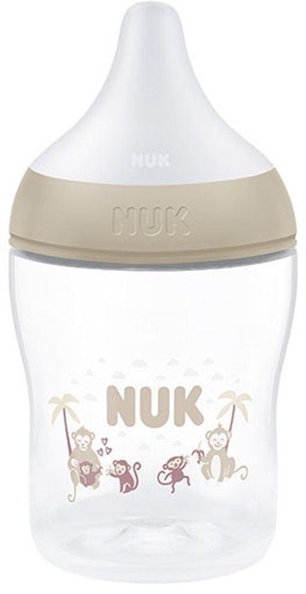 NUK Perfect Match Babyfles 150 ml Beige, Transparant Polypropyleen (PP)