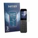 Savvies 3 Stuks Screenprotector voor HMD 2660 Flip 4G - Transparant