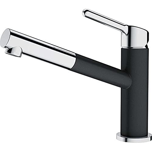 Franke 115.0623.057 Orbit Pull-Out keukenkraan, onyx, klein