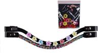 HKM - Hobby Horse - Frontriemen Set Van 3 - Bloemen