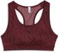 Puma 4keeps Padded Ribbon Stripe Print Sportbeha Rood XL Vrouw