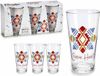 Vivalto Glazenset 31 cl Transparant Glas Kristal (3 Onderdelen)