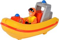 Simba Brandweerman Sam reddingsboot speelgoed met Elvis figuur 17cm