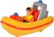 Simba Brandweerman Sam reddingsboot speelgoed met Elvis figuur 17cm