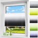 OEM Raamdecoratie van stof, 25x100 cm, zwart, zonder boren
