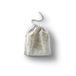 Bonamaison Sacs en coton imprimés avec cordon de serrage, sac à provisions, réutilisable, écologique, pliable, taille : 12 x 15 cm