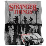 Stranger Things UPSIDE DOWN Silky Touch Super Zachte Sprei Deken 152 x 127 cm