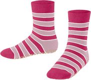 FALKE Simple Stripes huissokken kinderen purper - maat 35-38