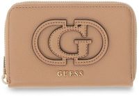 GUESS Isola SLG Zip Around Wallet Beige Taupe