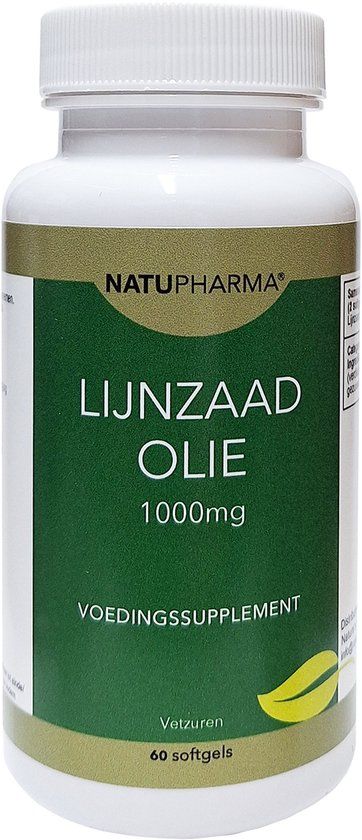 Natupharma Lijnzaadolie (1000mg) 60st