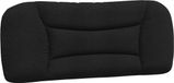 vidaXL Hoofdbordkussen "Hvar" 160 cm Tissu Noir