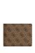 GUESS Leren Portemonnee Mito Billfold Coin Wallet Beige / Brown Lichtbruin