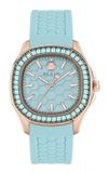 Philipp Plein $pectre Lady PWTAA0323 Horloge - Siliconen - Groen - Ø 38 mm