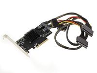 KALEA-INFORMATIQUE PCIe 3.1 8X-controllerkaart voor 2 U.2 NVMe SSD's