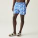 Regatta Loras Zwemshort Heren Blauw Geruit Polyester L