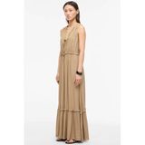 ROUGE EDIT maxi jurk beige