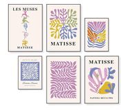 HappyMots Decoratieve posters, 6 stuks, 4x A3, 2x A4, diverse motieven