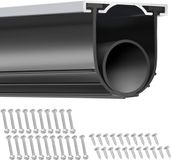 Vevor Garagedeurafdichting 4,8 m Rubberen Afdichtstrips Zwart