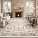 Tapis vintage pour le salon, 120x170 cm, lavable