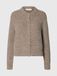 SELECTED Gilet tricoté 'GABRIELLA' taupe