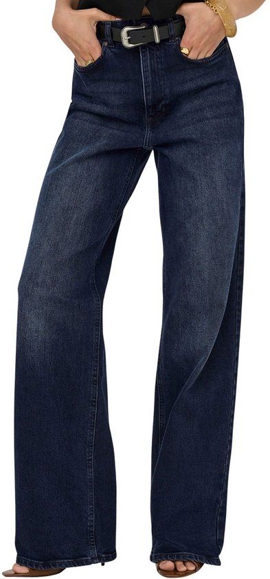 Only Jeans ONLJUICY 15338894 Wide Leg Fit Dames Blauw