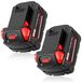 Milwaukee 2-pack 5500mAh batteries for Milwaukee M18, 18V lithium-ion