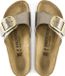 Birkenstock Madrid Big Buckle Femme Pantoufle Taupe Regular - Taille 40