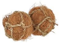 Kerbl Pet Speel, En Knaagballen Van Kokosvezel Ø 6 Cm, 2 Stuks