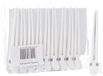 Fripac-Medis Haarclips combi-clips (scheidingsklemmen), haarklemmen voor het vastklemmen en verdelen van afzonderlijke haardelen, 10 stuks à 9,5 cm, wit