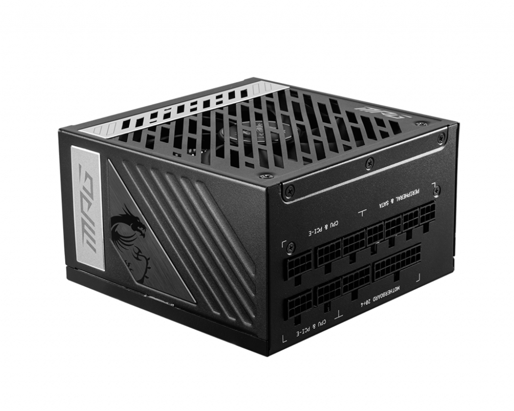 MSI MPG A1000G - Voedingen - Zwart