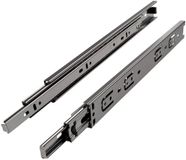 SOTECH 1 paar Volledig uittrekbare ladegeleiders KV2-45-H45-L550-NF 550 mm (ingeschoven) Ladegeleiders met 45 kg draagvermogen