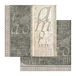 STAMPERIA INTERNATIONAL, KFT SBB744 Scrapbooking papier dubbelzijdig kalligrafieboek, 31,5 cm x 30,5 cm