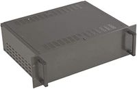 RS PRO 19 inch rack behuizing 4U zwart, 482,6 mm x 335 mm x 177 mm